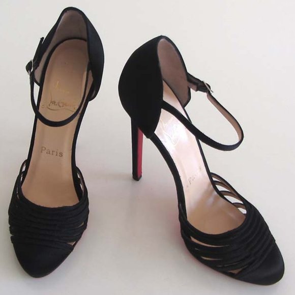 CHRISTIAN LOUBOUTIN En Passant strap pumps 7 US 37 - Picture 3 of 8